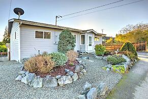 Fire Pit & Bay Views: North Bend Home!