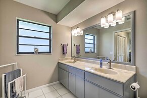 Palm Harbor Home w/ Pool & Golf Course Views!