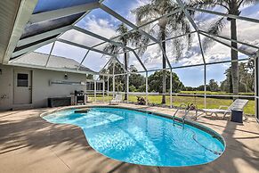 Palm Harbor Home w/ Pool & Golf Course Views!