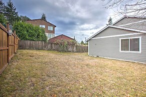 Family-friendly Tacoma Home w/ Private Yard!