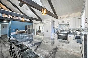 Spacious Massillon Log Cabin w/ Fire Pit!