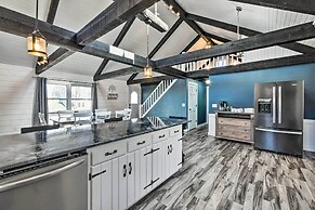 Spacious Massillon Log Cabin w/ Fire Pit!