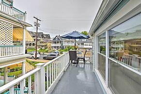 Ocean Grove Apt. w/ Balcony: 1 Block to the Beach!