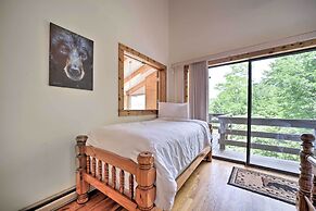 Mountain Views & Deck: Spacious Bryson City Home!