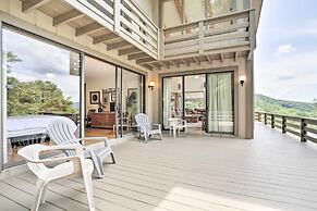 Mountain Views & Deck: Spacious Bryson City Home!