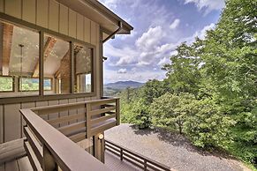 Mountain Views & Deck: Spacious Bryson City Home!