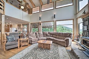 Mountain Views & Deck: Spacious Bryson City Home!