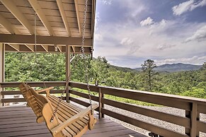 Mountain Views & Deck: Spacious Bryson City Home!