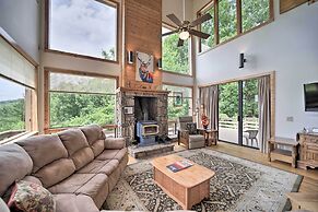 Mountain Views & Deck: Spacious Bryson City Home!