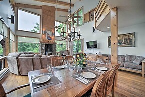 Mountain Views & Deck: Spacious Bryson City Home!