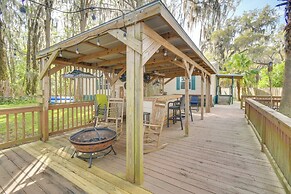 Pet-friendly St Augustine Home w/ Dock & Yard!