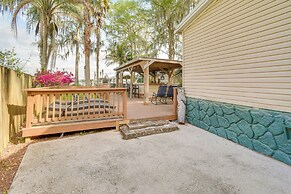Pet-friendly St Augustine Home w/ Dock & Yard!