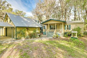 Pet-friendly St Augustine Home w/ Dock & Yard!