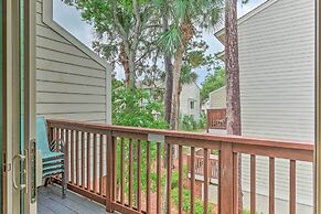 Walk to Beach: Villa w/ Balcony in Hilton Head!