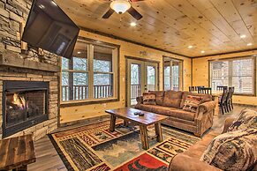 Luxe Cabin w/ Home Theater < 2 Miles to Gatlinburg