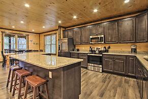 Luxe Cabin w/ Home Theater < 2 Miles to Gatlinburg