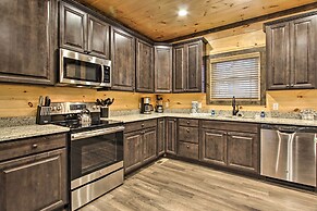 Luxe Cabin w/ Home Theater < 2 Miles to Gatlinburg