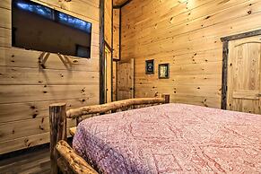 Luxe Cabin w/ Home Theater < 2 Miles to Gatlinburg