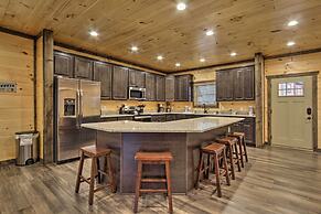 Luxe Cabin w/ Home Theater < 2 Miles to Gatlinburg