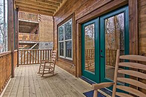 Luxe Cabin w/ Home Theater < 2 Miles to Gatlinburg