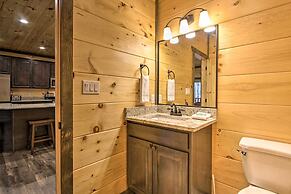 Luxe Cabin w/ Home Theater < 2 Miles to Gatlinburg
