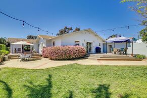 Beautiful South Oceanside Bungalow: 1 Mi to Beach!