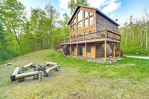 Scenic Hayward Lake View Retreat w/ Fire Pit