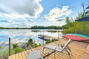 Scenic Hayward Lake View Retreat w/ Fire Pit