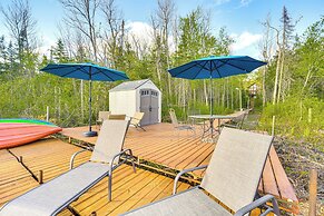 Scenic Hayward Lake View Retreat w/ Fire Pit