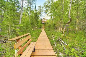 Scenic Hayward Lake View Retreat w/ Fire Pit