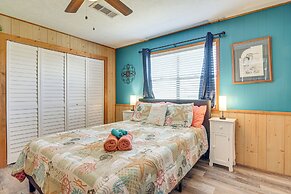 Colorful Crystal Beach Home w/ Ocean View!