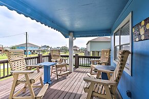 Colorful Crystal Beach Home w/ Ocean View!