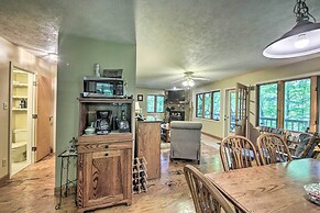 Riverside Cabin w/ 3 Decks in North Vernon!