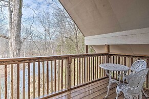 Riverside Cabin w/ 3 Decks in North Vernon!