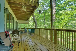 Riverside Cabin w/ 3 Decks in North Vernon!