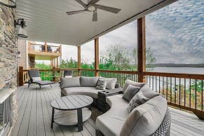 Lavish Retreat w/ Decks, Steps to Table Rock Lake!