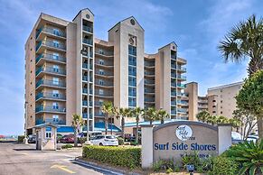 Beachfront Condo With Balconies & Pool Access!