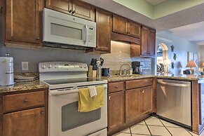 Beachfront Condo With Balconies & Pool Access!