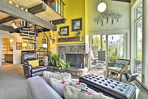 Hilltop Green Lake Home: Dock, Kayaks, Views!