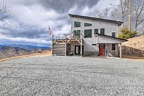 Scenic Hillside Cabin in Sylva w/ Hot Tub & Views!