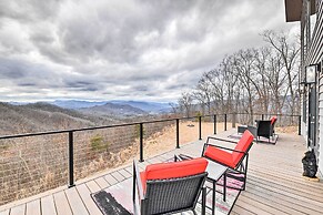 Scenic Hillside Cabin in Sylva w/ Hot Tub & Views!