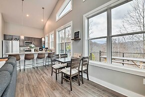 Scenic Hillside Cabin in Sylva w/ Hot Tub & Views!