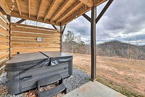 Scenic Hillside Cabin in Sylva w/ Hot Tub & Views!