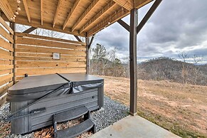Scenic Hillside Cabin in Sylva w/ Hot Tub & Views!