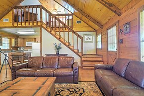 On Farm: Rustic Carmine Log Cabin w/ Porch!