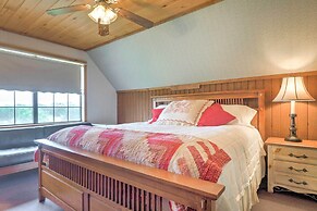 On Farm: Rustic Carmine Log Cabin w/ Porch!