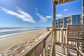 North Topsail Oceanfront Condo w/ Balcony!