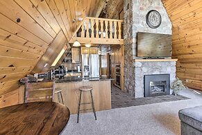 A-frame Cabin w/ Private Boat Dock!