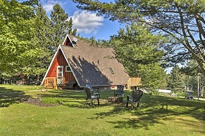 A-frame Cabin w/ Private Boat Dock!