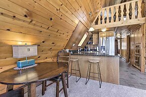 A-frame Cabin w/ Private Boat Dock!